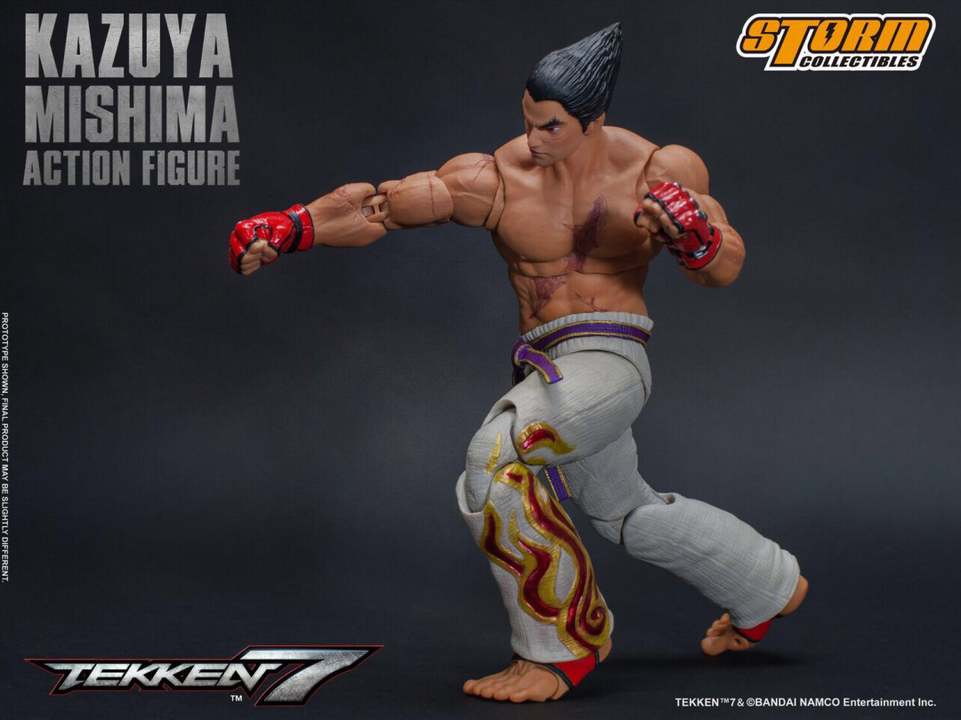 零元拍：Storm Toys ：1/12《铁拳7》- 三岛 一八 / KAZUYA MISHIMA (三头雕配置） 