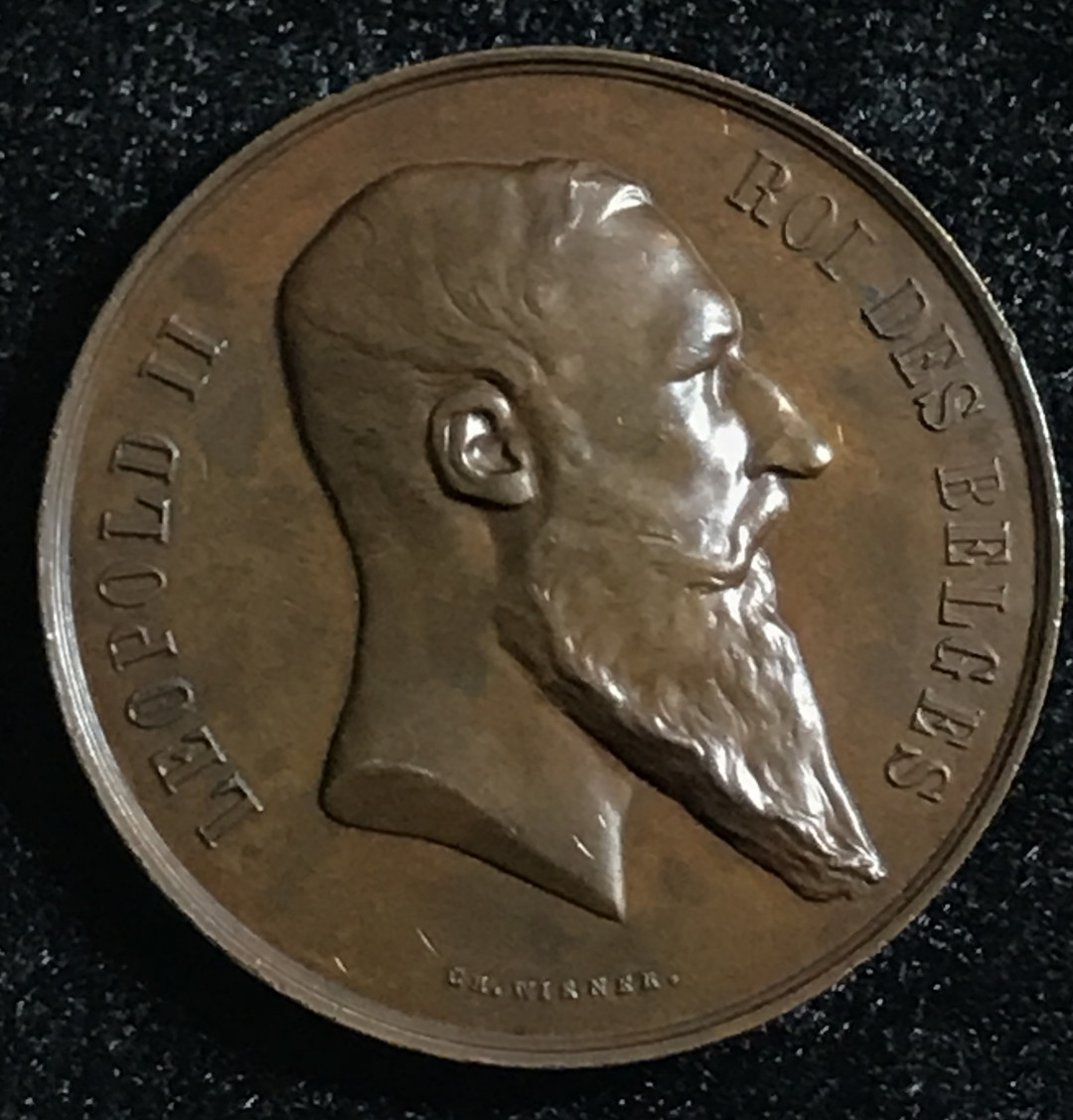 喜迎🐂年艺术麦朵尔第四场拍卖 1880年比利时国王利奥波德二世陛下像国家展览