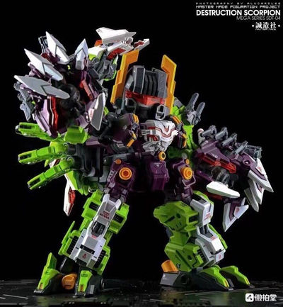 零元拍：诚造社 SDT-04 变形金刚 Q版 毒蝎 萨克巨人 - 零元拍：诚造社 SDT-04 变形金刚 Q版 毒蝎 萨克巨人