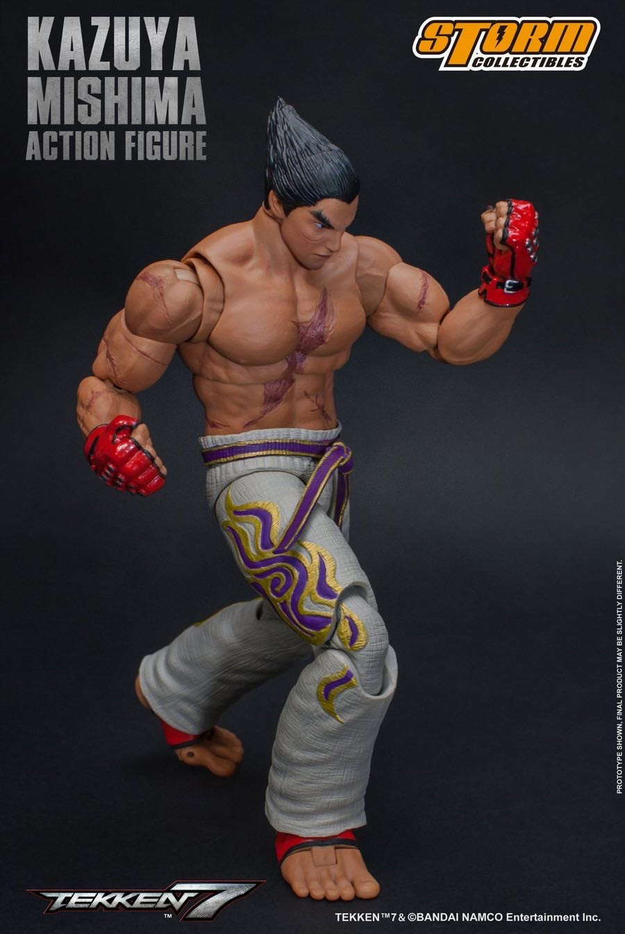零元拍：Storm Toys ：1/12《铁拳7》- 三岛 一八 / KAZUYA MISHIMA (三头雕配置） 