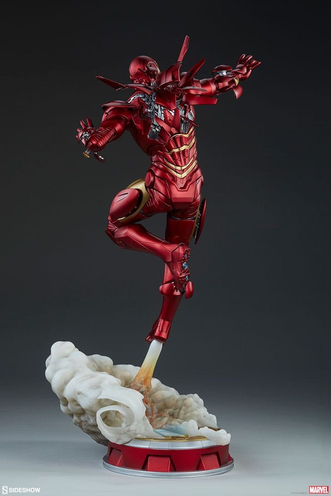 零元拍：Sideshow 1/5 21.5寸 Iron Man Extremis Mark II/钢铁侠绝境装甲MK2