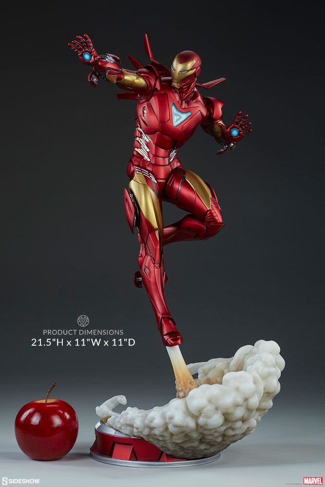 零元拍：Sideshow 1/5 21.5寸 Iron Man Extremis Mark II/钢铁侠绝境装甲MK2