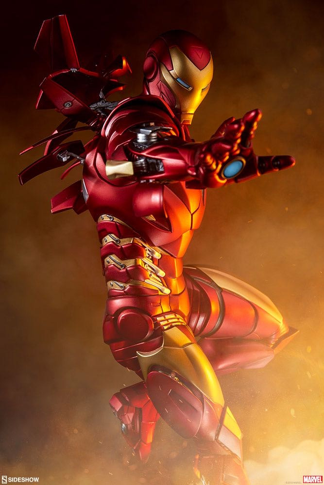 零元拍：Sideshow 1/5 21.5寸 Iron Man Extremis Mark II/钢铁侠绝境装甲MK2