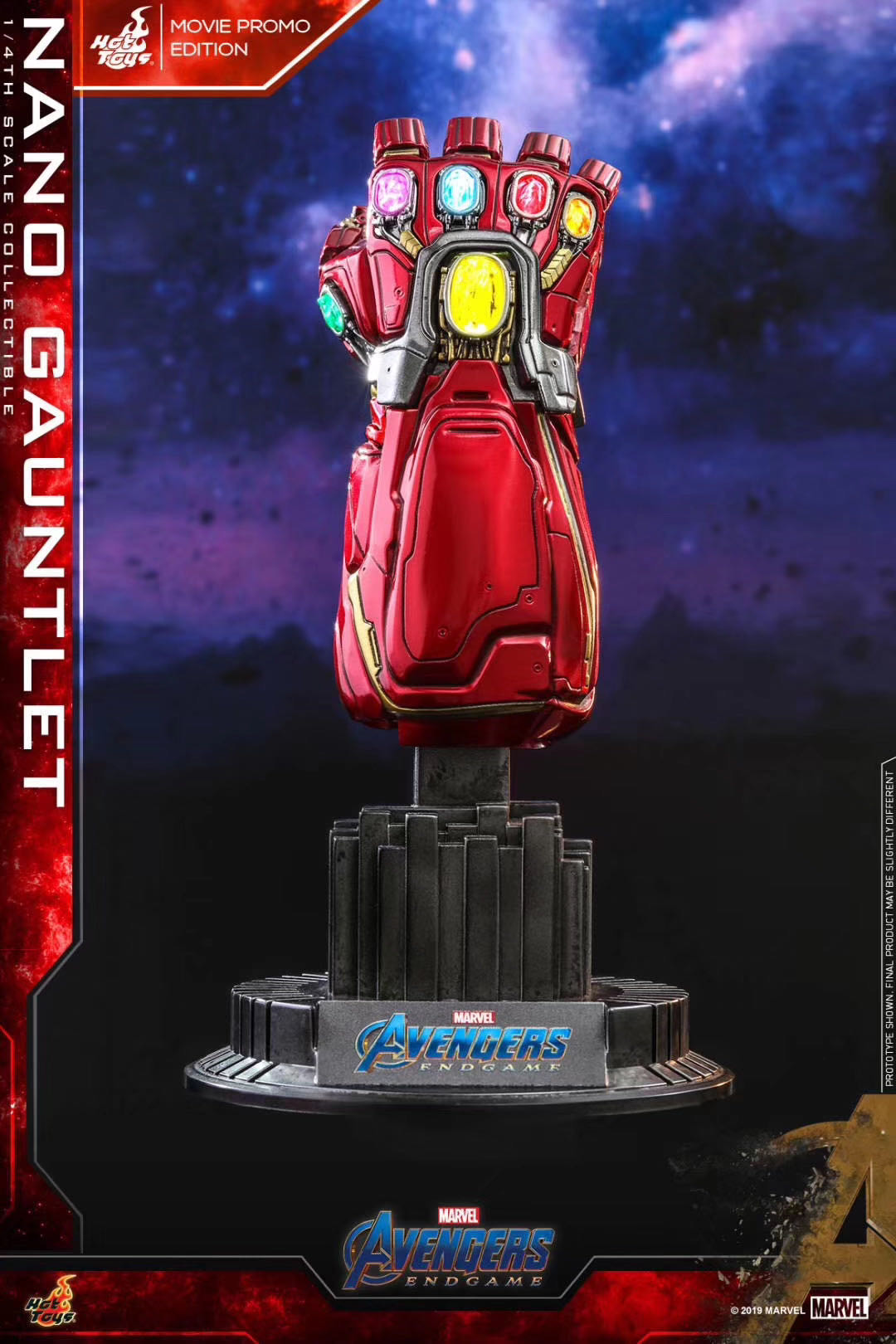 零元拍：HOTTOYS ACS008《复仇者联盟4：终局之战》纳米手套（复联別注版）1：4比例珍藏品