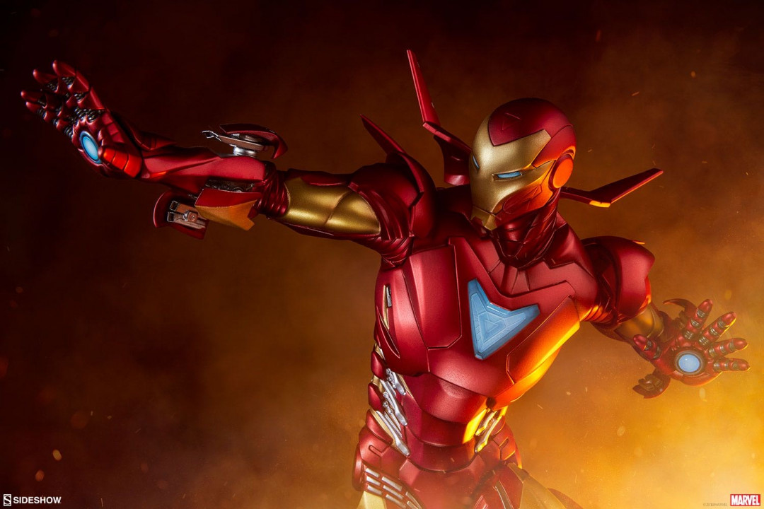 零元拍：Sideshow 1/5 21.5寸 Iron Man Extremis Mark II/钢铁侠绝境装甲MK2