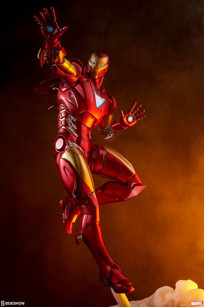 零元拍：Sideshow 1/5 21.5寸 Iron Man Extremis Mark II/钢铁侠绝境装甲MK2