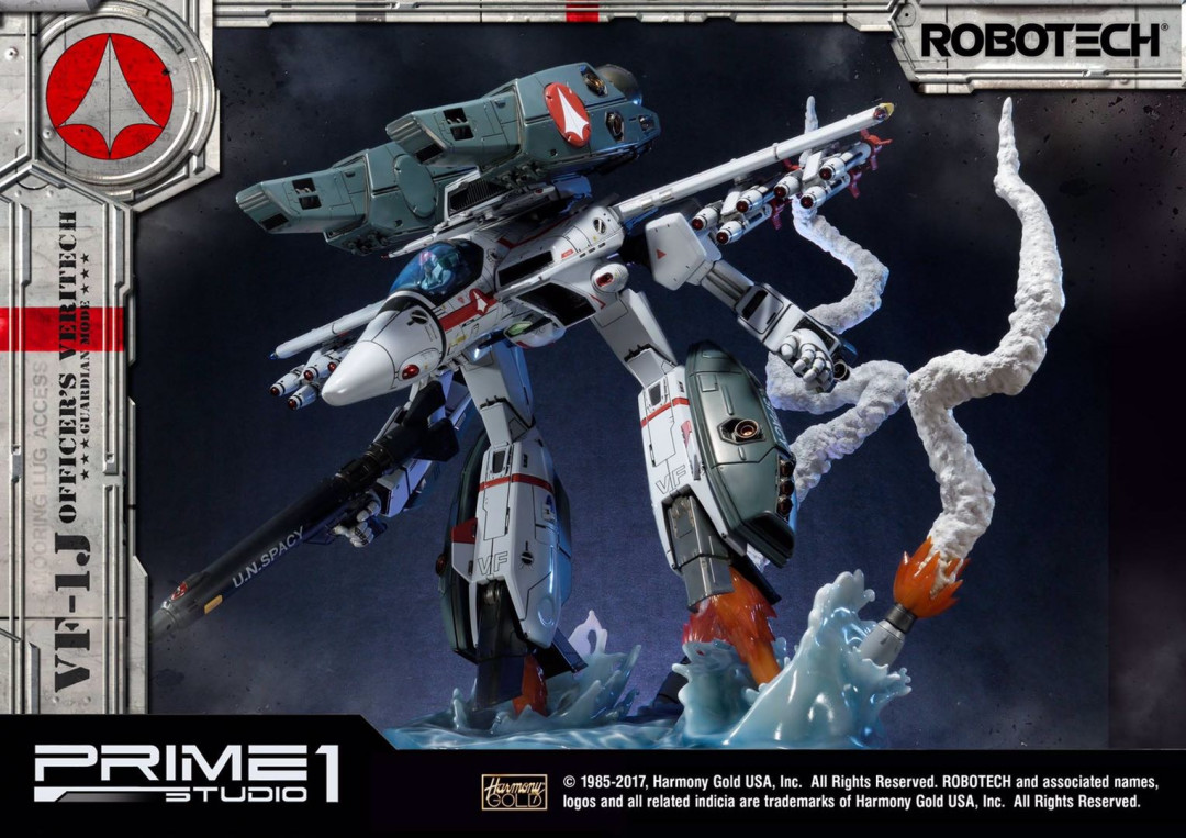 零元拍：Prime 1 Studio ：32.6寸《Robotech/太空堡垒》- 战斗机VF-1J