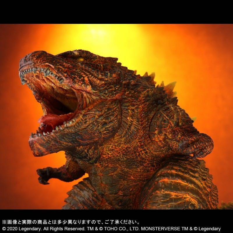 零元拍：X-PLUS：12cm《哥斯拉2：怪兽之王》- 红莲哥斯拉 Burning Godzilla