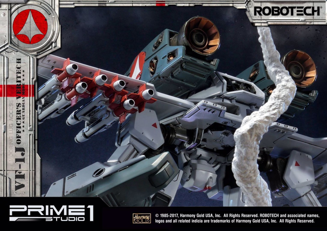 零元拍：Prime 1 Studio ：32.6寸《Robotech/太空堡垒》- 战斗机VF-1J