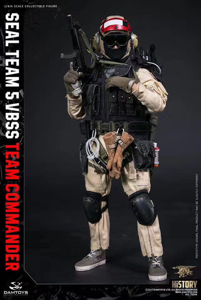零元拍：DAMTOYS 海豹5队 VBSS 78046 1/6 指挥官 红盔 - 零元拍：DAMTOYS 海豹5队 VBSS 78046 1/6 指挥官 红盔