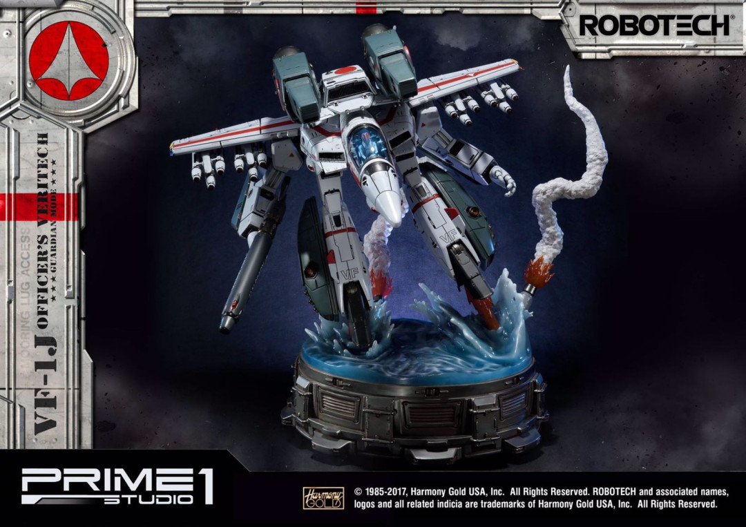 零元拍：Prime 1 Studio ：32.6寸《Robotech/太空堡垒》- 战斗机VF-1J