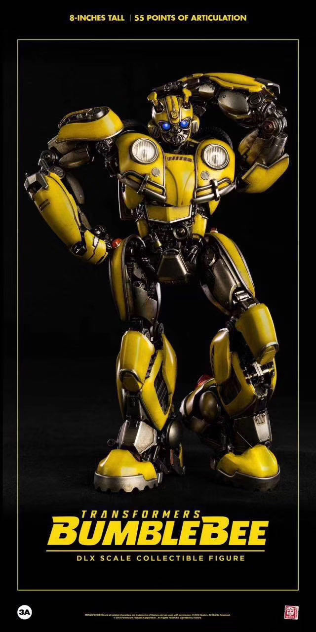 零元拍：HASBRO X 3A 8寸 变形金刚外传 大黄蜂 Bumblebee 3A18108