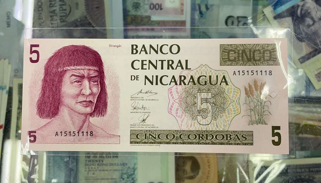 陆续更新~【囧羊收藏】精选微拍第15期~2021年第六期 世界精品纸币荟萃 1991年尼加拉瓜5元 A15151118 非常罕见品种（某宝都没有卖的，某贝一般都上百还要高昂邮费）