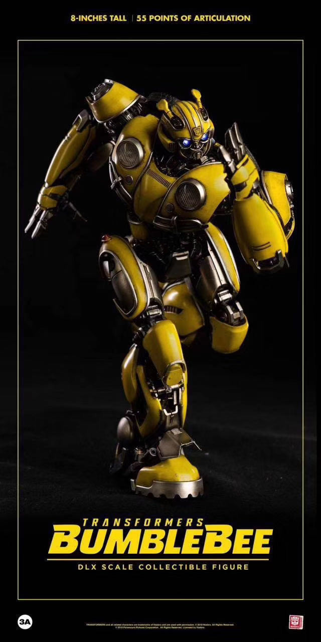 零元拍：HASBRO X 3A 8寸 变形金刚外传 大黄蜂 Bumblebee 3A18108