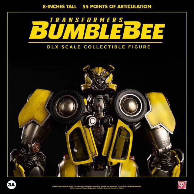 零元拍：HASBRO X 3A 8寸 变形金刚外传 大黄蜂 Bumblebee 3A18108