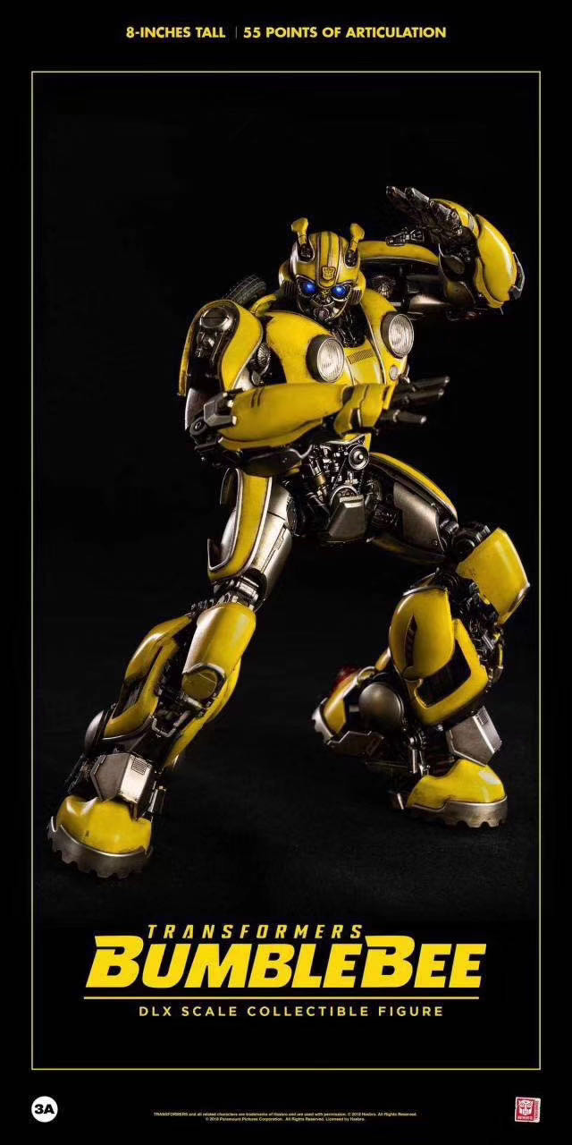 零元拍：HASBRO X 3A 8寸 变形金刚外传 大黄蜂 Bumblebee 3A18108