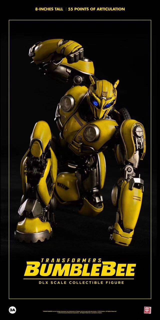 零元拍：HASBRO X 3A 8寸 变形金刚外传 大黄蜂 Bumblebee 3A18108