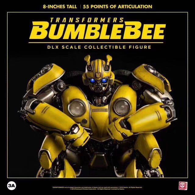 零元拍：HASBRO X 3A 8寸 变形金刚外传 大黄蜂 Bumblebee 3A18108