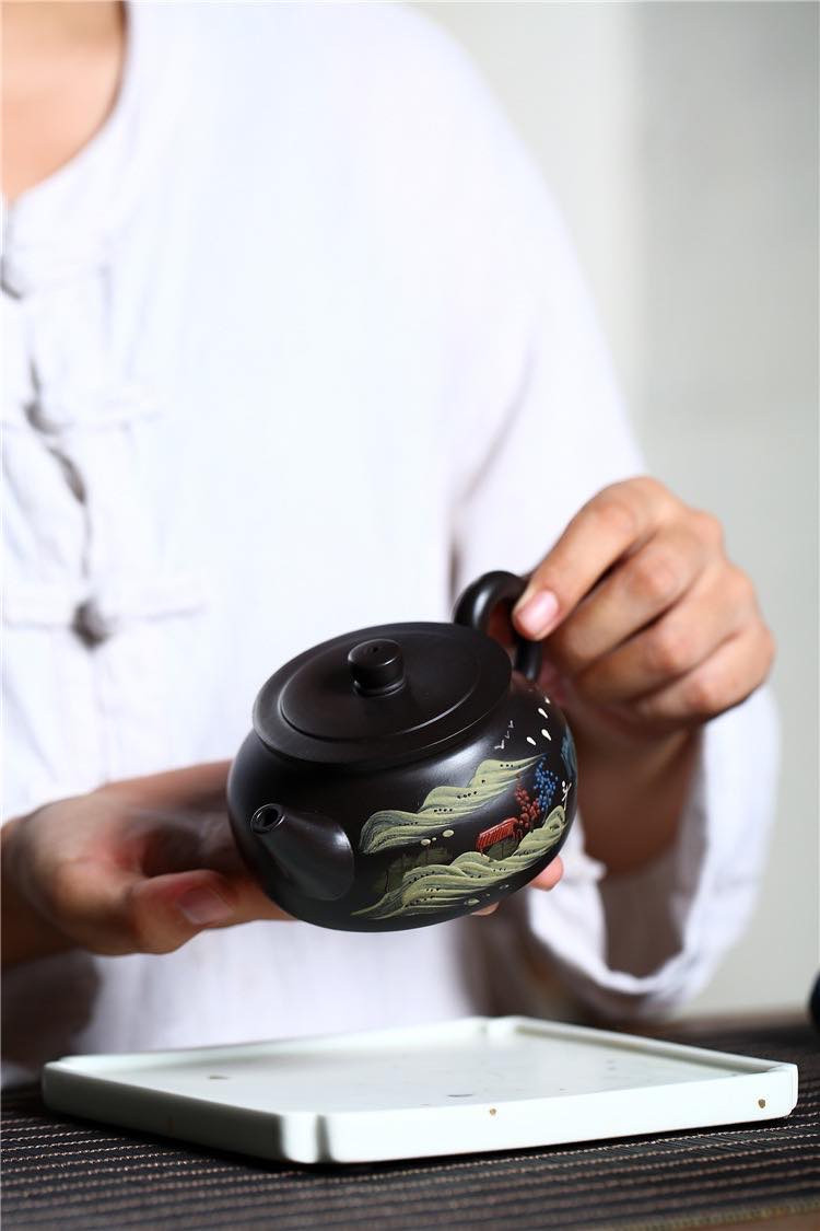 宜兴紫砂壶专拍场 锦绣德钟