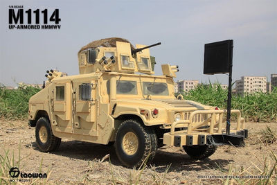 零元拍：淘玩Taowan绝版：1/6比例- 全金属 M1114附加重装甲战术型悍马 - 零元拍：淘玩Taowan绝版：1/6比例- 全金属 M1114附加重装甲战术型悍马