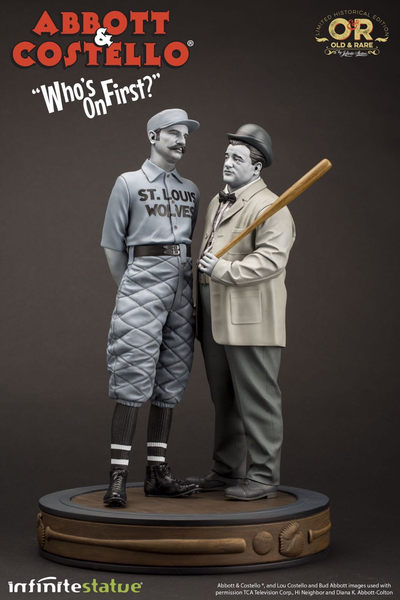 零元拍：Infinite Statue: 1/6《亚伯特与卡斯提洛》- 谁在一垒？ 雕像 - 零元拍：Infinite Statue: 1/6《亚伯特与卡斯提洛》- 谁在一垒？ 雕像