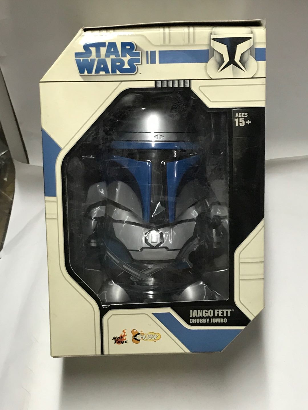 零元拍：HOTTOYS 绝版大Q版 星球大战 赏金猎人詹戈·费特