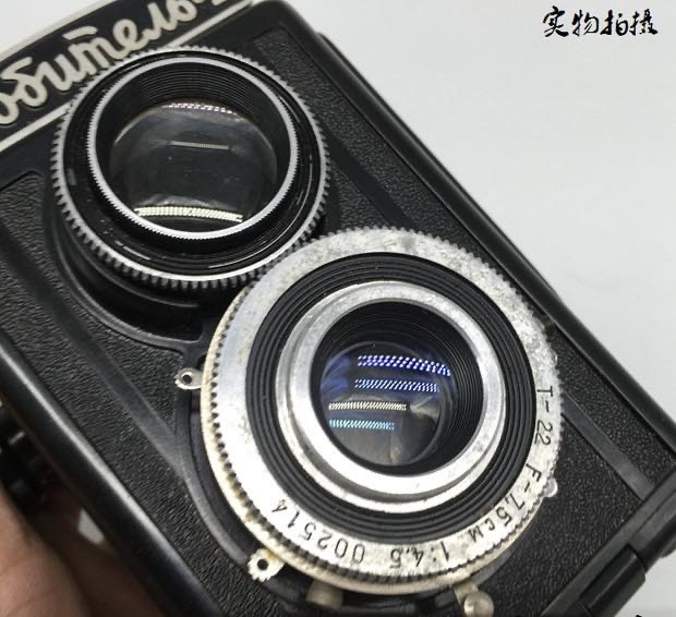 文文诚信小店 LUBITEL 留比特-2 菲林 120胶片 中画幅双反相机 正常工作 4348