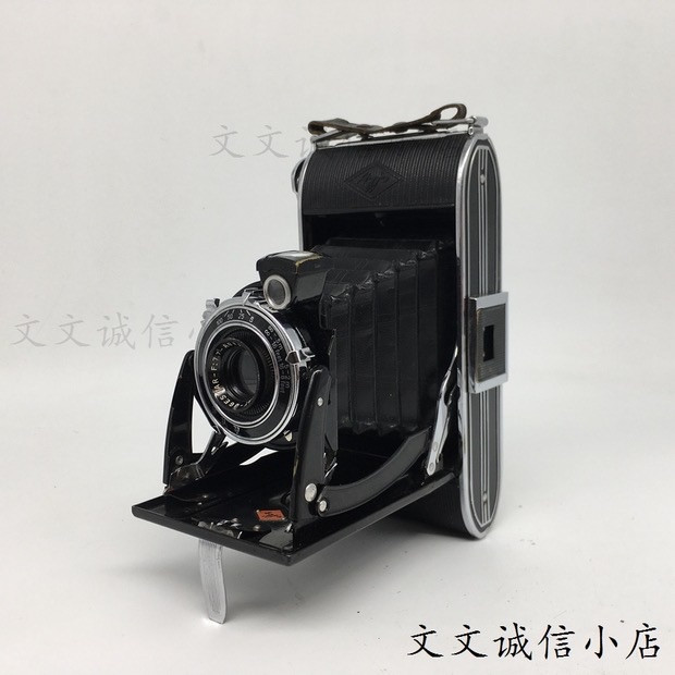 文文诚信小店 德国老相机AGFA爱克发120胶片中画幅胶片菲林皮腔相机风箱A2585