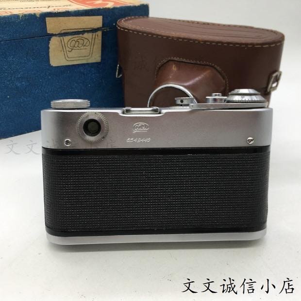 文文诚信小店 FED-3 费得3 旁轴相机 菲林 金属 机械135胶片老相机  A2432摆设