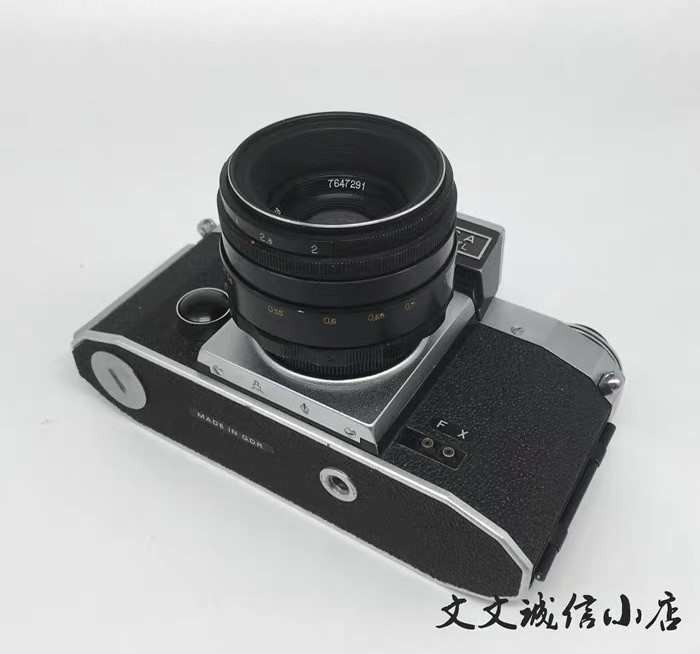 文文诚信小店 德国百佳胶片单反相机苏俄八羽怪44-2镜头M42螺口好品收藏1778