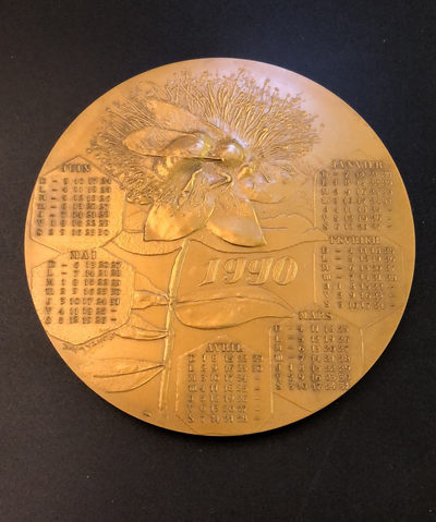 喜迎🐂年艺术麦朵尔第五场拍卖 - 1990日历章