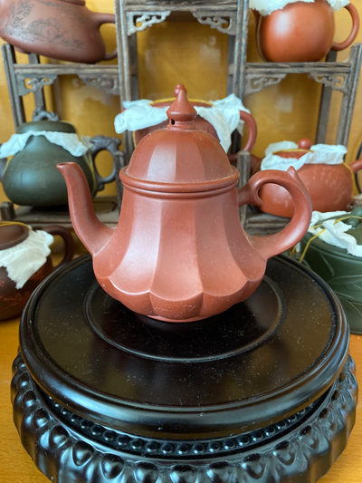 紫砂文玩专拍场 - 筋花莲灯