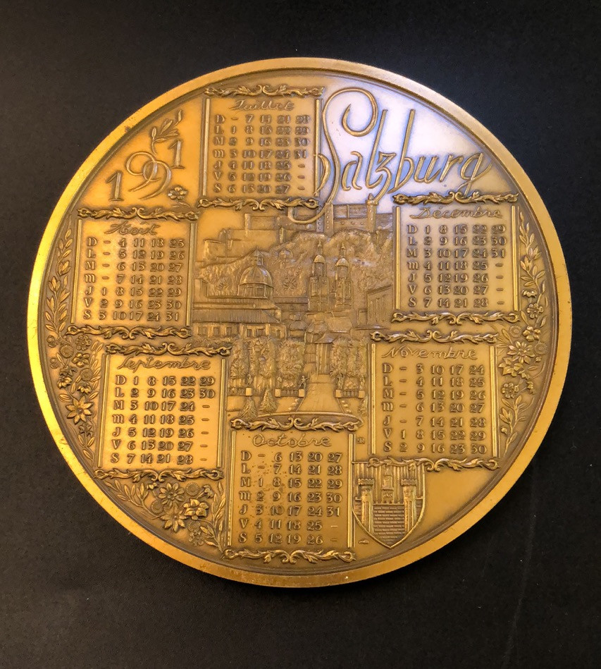 第八期新艺术麦朵尔 1991日历章莫扎特