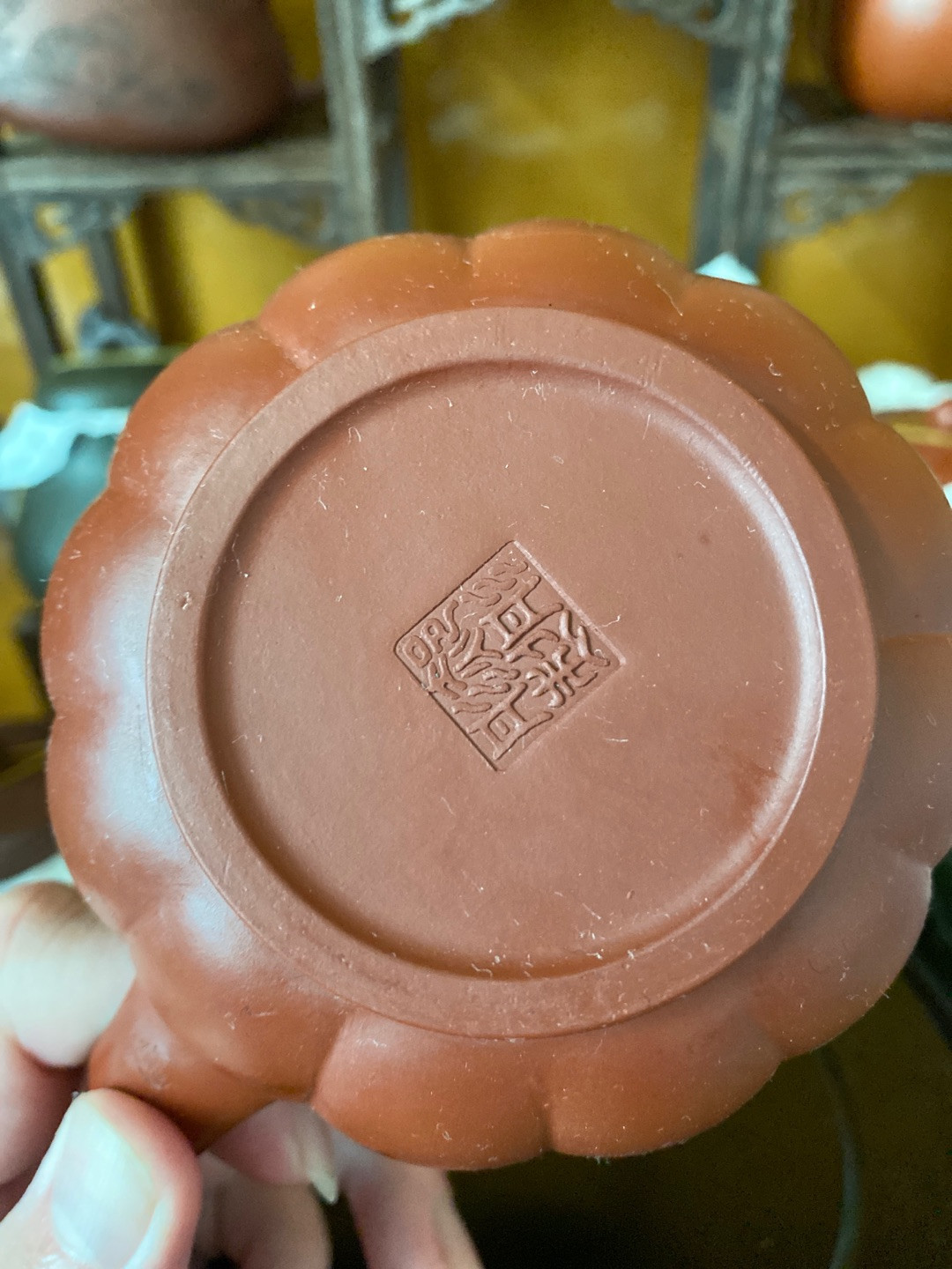 紫砂文玩专拍场 筋花莲灯
