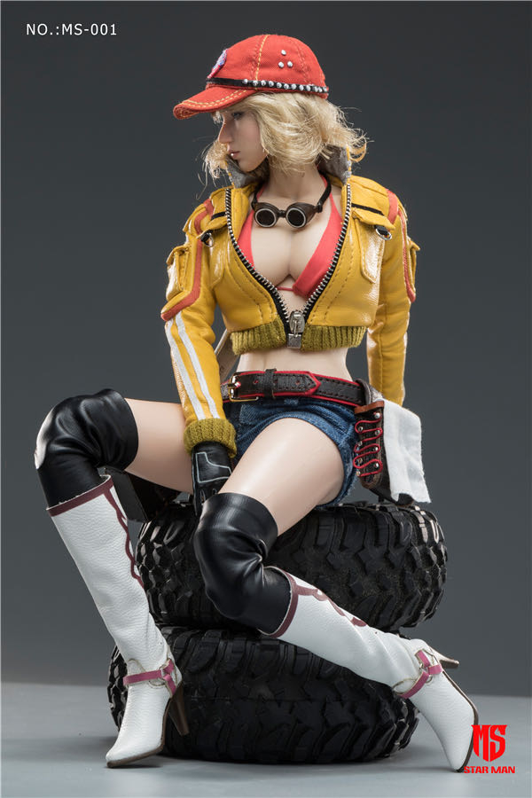 零元拍： 星漫SEAR MAN 1/6 女汽车修理工 可动人偶 （MS-001