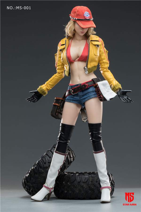零元拍： 星漫SEAR MAN 1/6 女汽车修理工 可动人偶 （MS-001