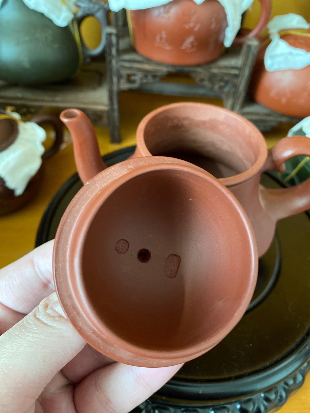 紫砂文玩专拍场 筋花莲灯