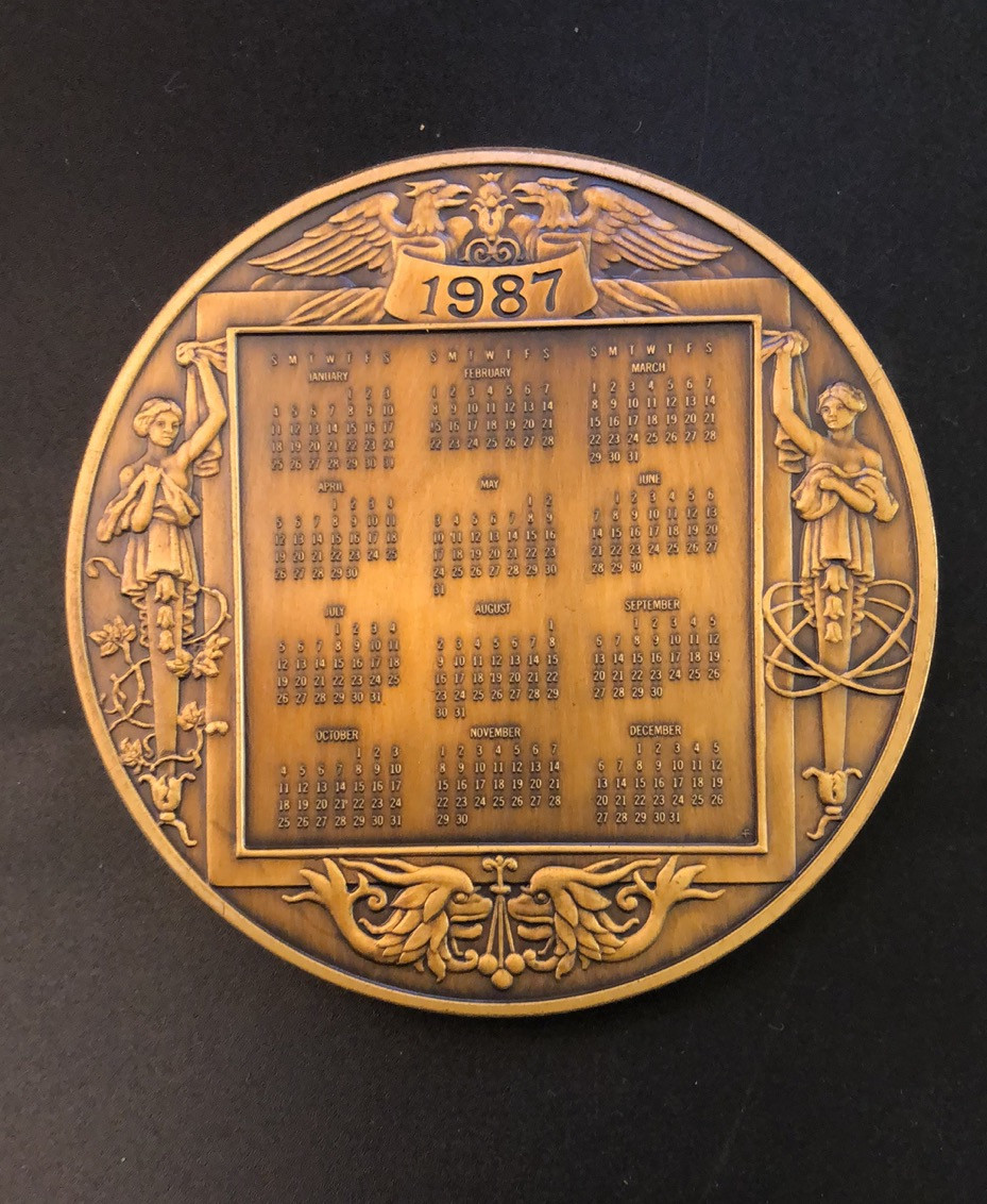 喜迎🐂年艺术麦朵尔第五场拍卖 1987日历章