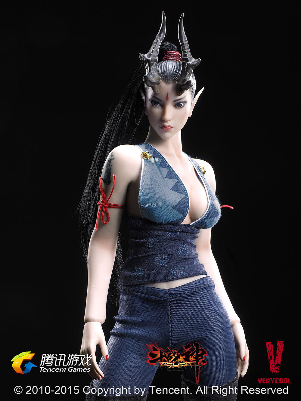 零元拍：VERYCOOL 1/6《斗战神》系列第二弹 - “龙女皓月” 