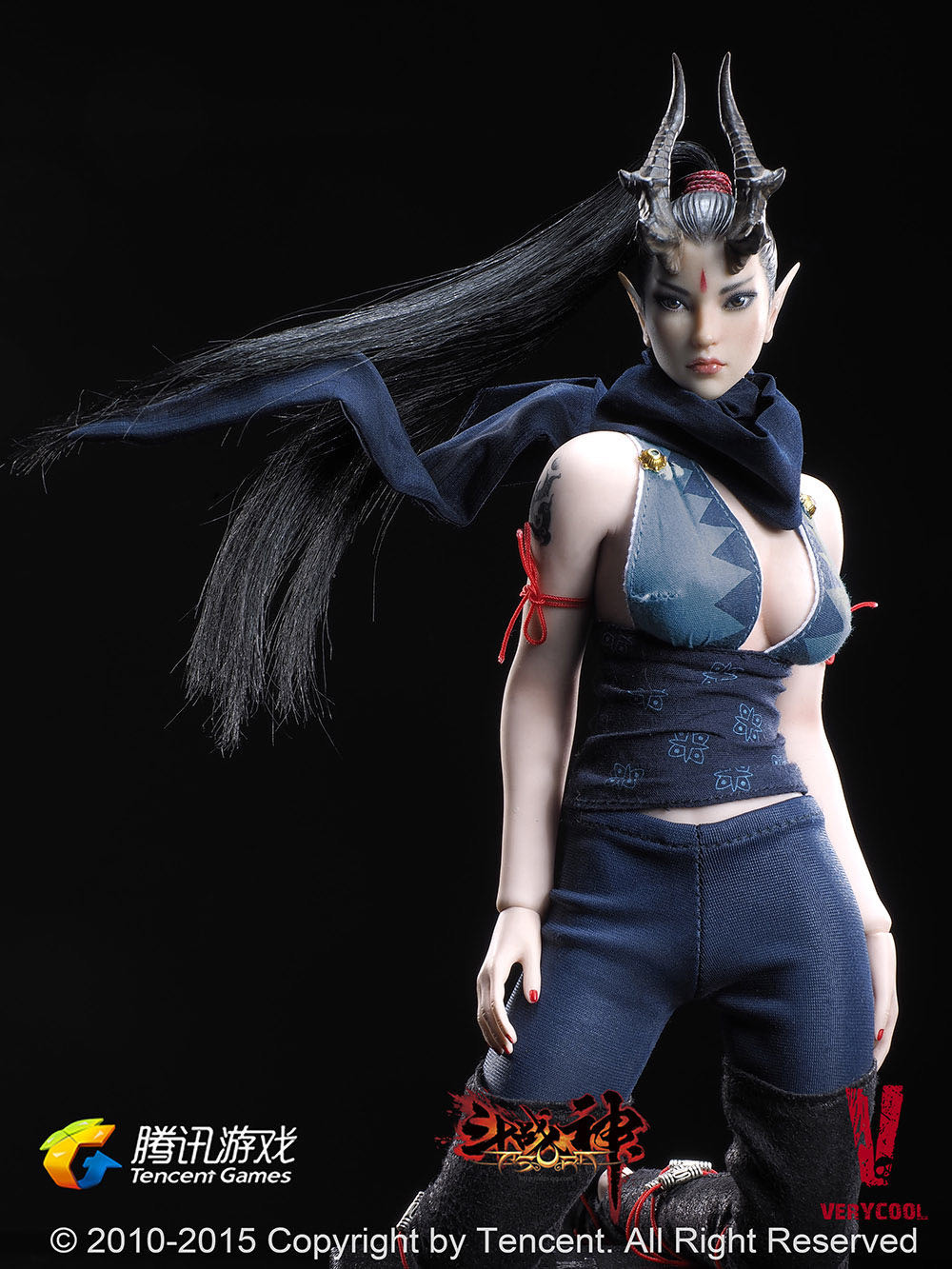 零元拍：VERYCOOL 1/6《斗战神》系列第二弹 - “龙女皓月” 