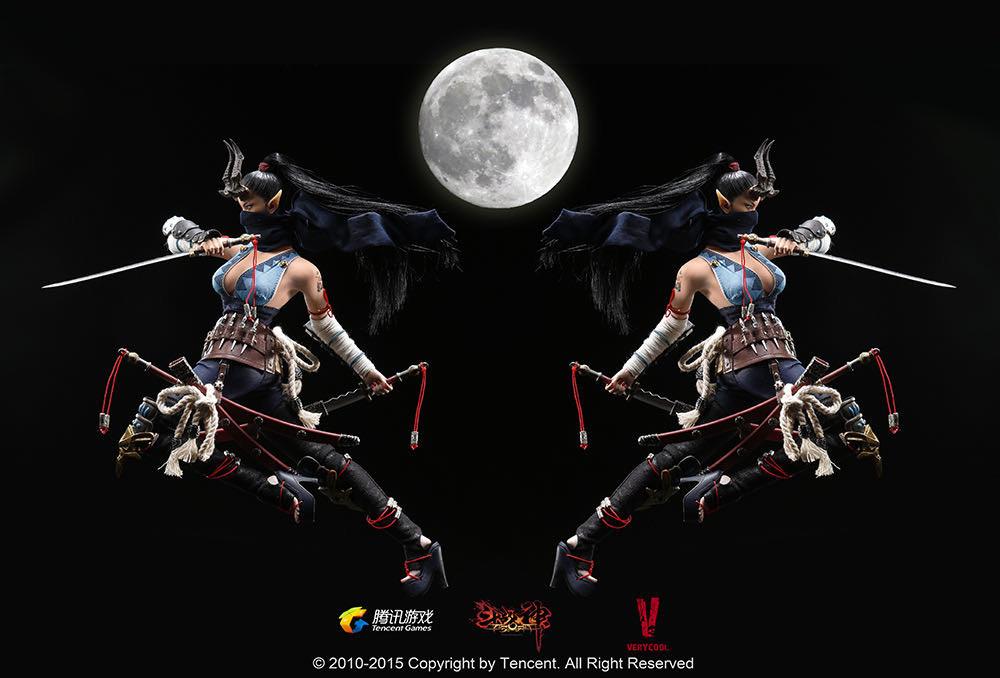 零元拍：VERYCOOL 1/6《斗战神》系列第二弹 - “龙女皓月” 