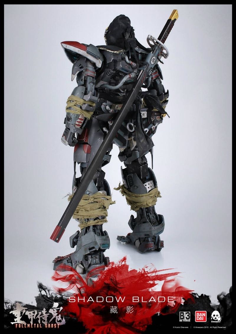 零元拍：3A ThreeZero 1/12 重甲侍鬼 藏影 忍者官网版