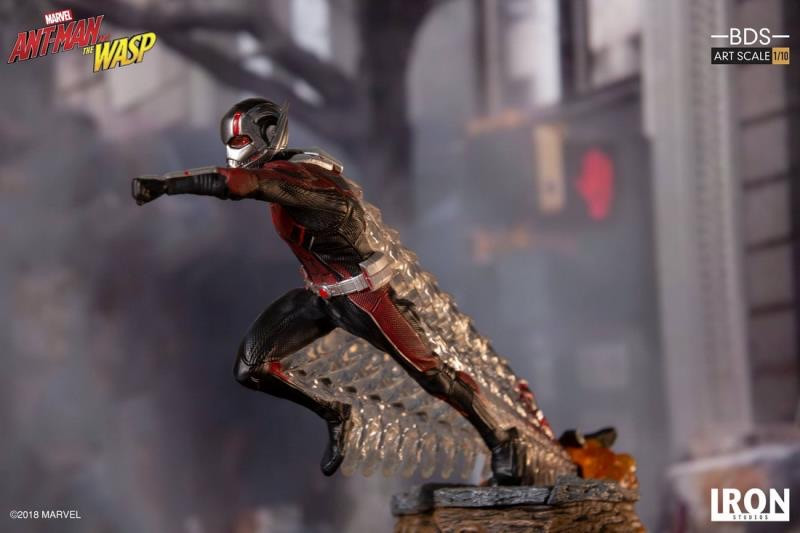 零元拍：Iron Studios：1/10《蚁人2》- Ant Man/蚁人 雕像