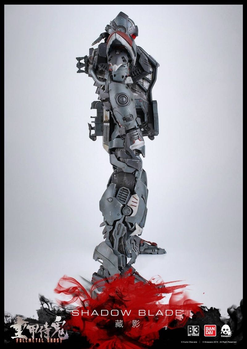 零元拍：3A ThreeZero 1/12 重甲侍鬼 藏影 忍者官网版