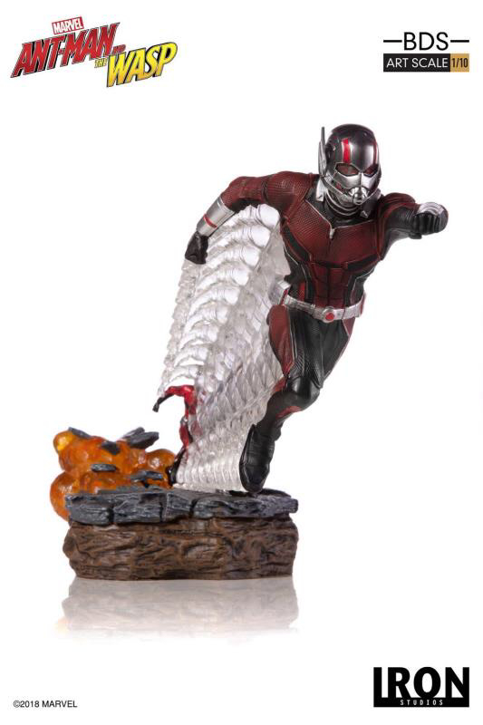 零元拍：Iron Studios：1/10《蚁人2》- Ant Man/蚁人 雕像