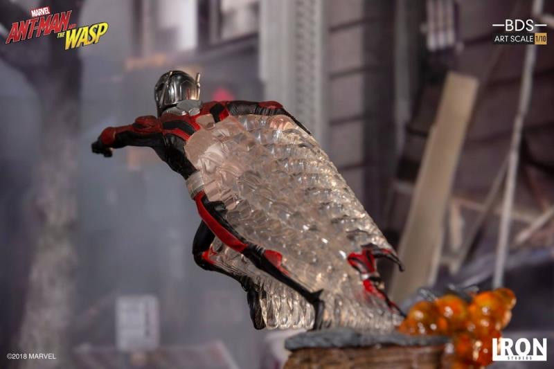 零元拍：Iron Studios：1/10《蚁人2》- Ant Man/蚁人 雕像