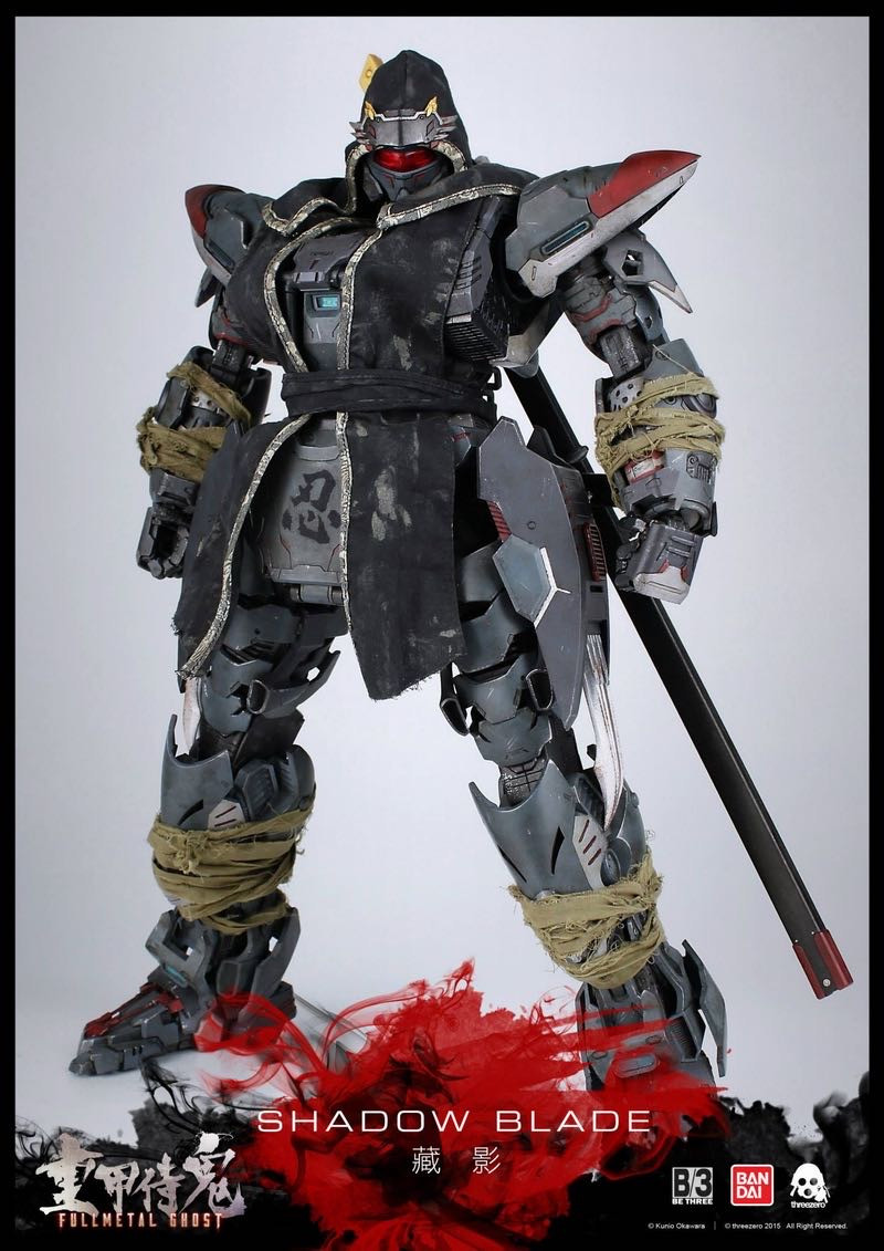 零元拍：3A ThreeZero 1/12 重甲侍鬼 藏影 忍者官网版