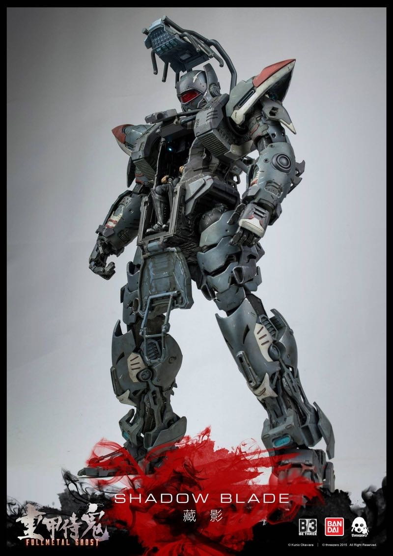 零元拍：3A ThreeZero 1/12 重甲侍鬼 藏影 忍者官网版