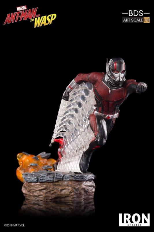 零元拍：Iron Studios：1/10《蚁人2》- Ant Man/蚁人 雕像