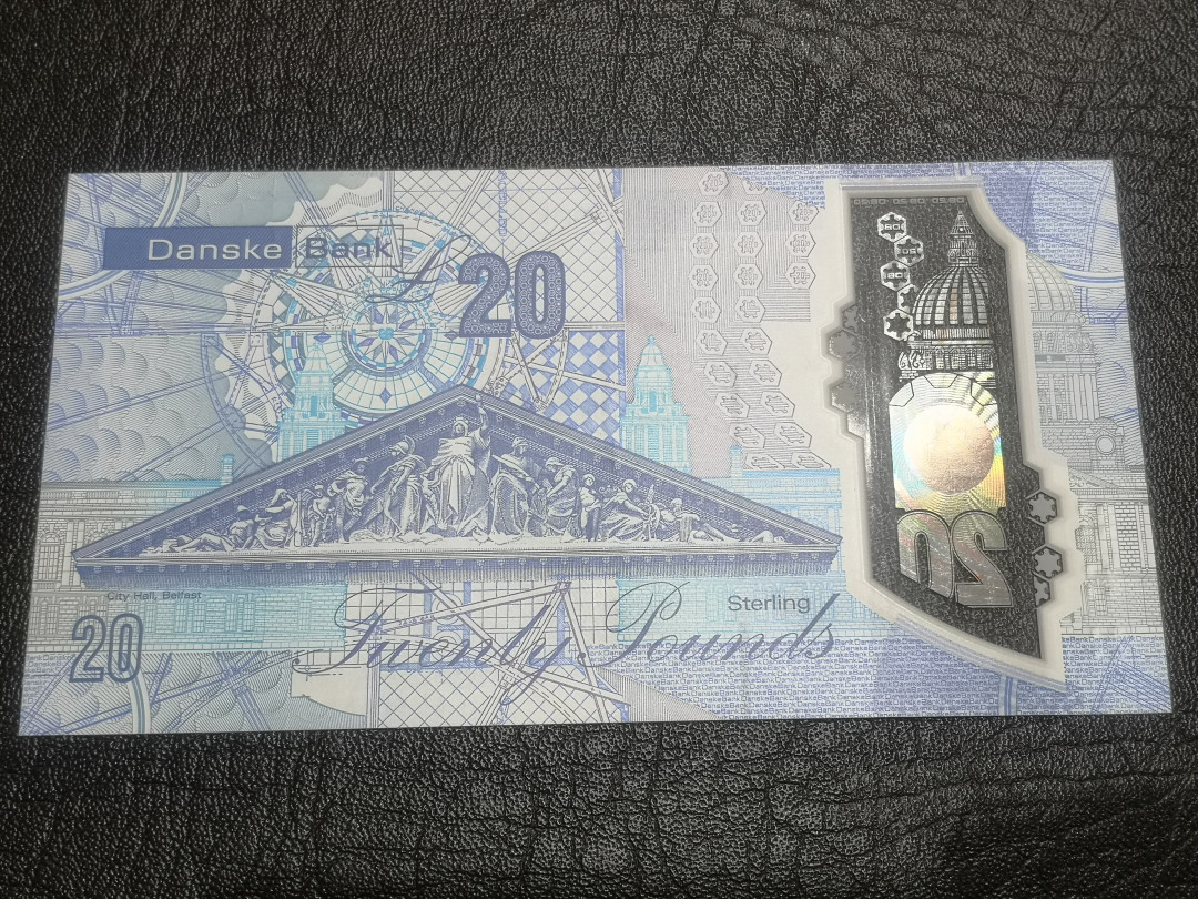 《外钞收藏家》第一百零二期拍卖 2020年北爱尔兰 丹斯克银行20镑 全新UNC  AA首发冠